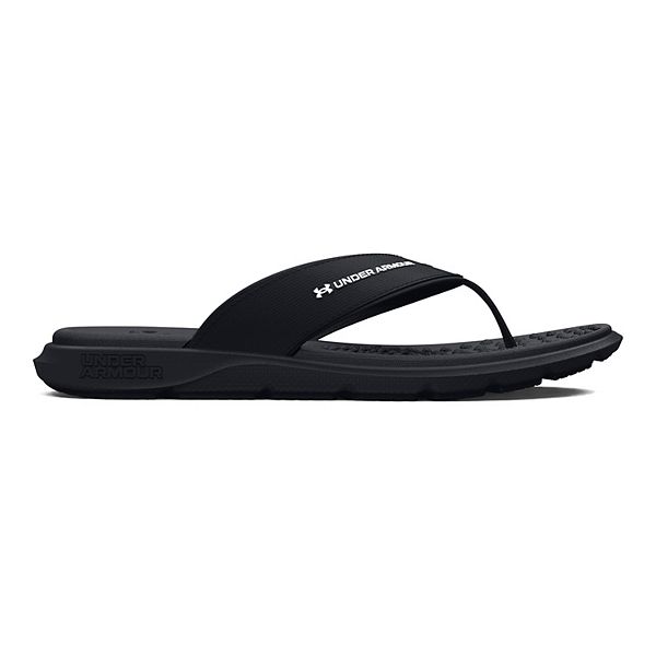 Under armor best sale flip flops women