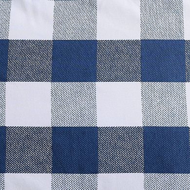 Wrangler Bison Plaid Blue Comforter Set