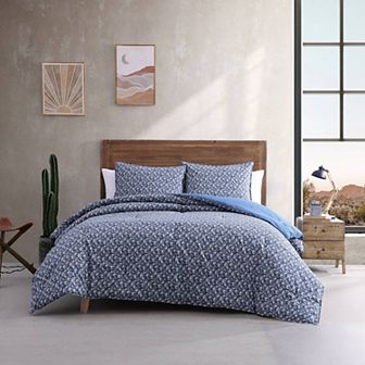 Wrangler Prairie Floral Blue Comforter Set with Shams