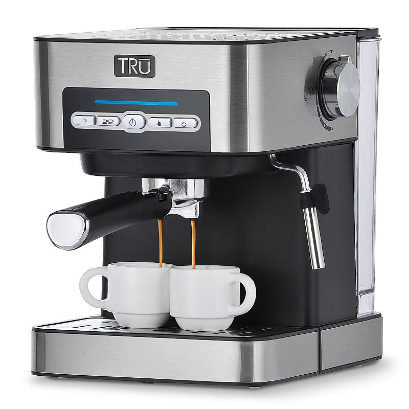 TRU 15-Bar Espresso, Silver Gray