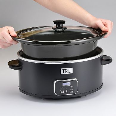 TRU 6-qt. Programmable Slow Cooker