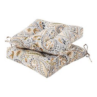 Greendale Home Fashions 20" 2 pc Outdoor Chair Cushion Set