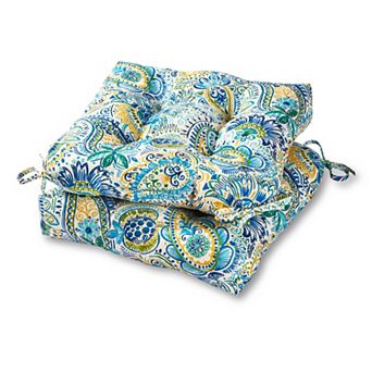 Greendale Home Fashions 20" 2 pc Outdoor Chair Cushion Set