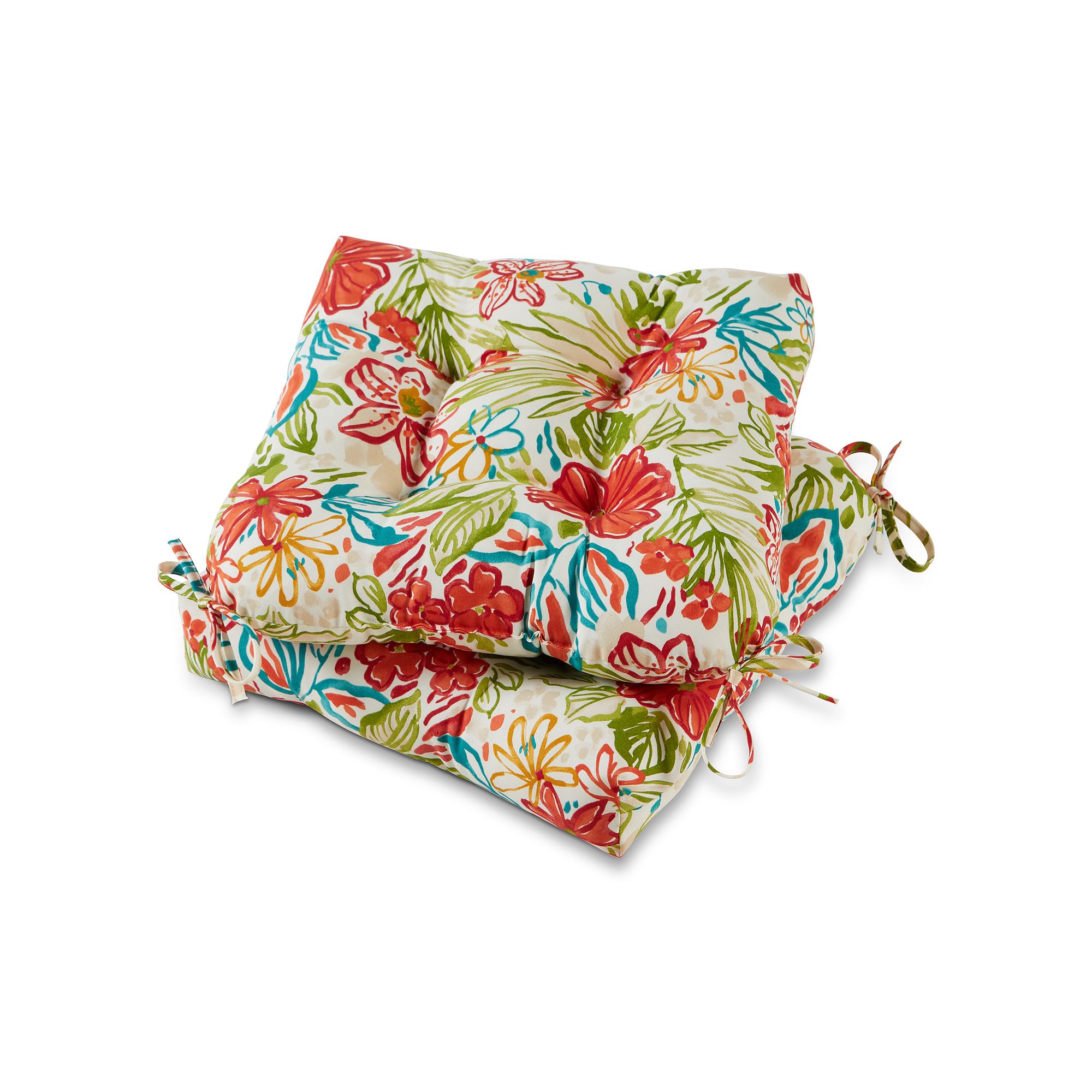 Greendale Home Fashions 20 2-piece Outdoor Chair Cushion Set, Breeze Flo