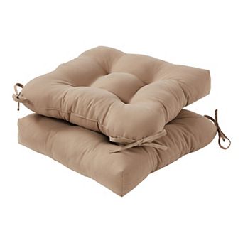Greendale Home Fashions 20" 2 pc Outdoor Chair Cushion Set
