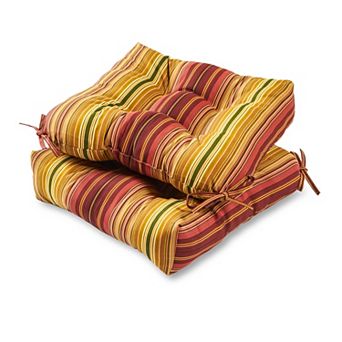 Greendale Home Fashions 20" 2 pc Outdoor Chair Cushion Set
