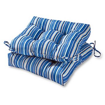 Greendale Home Fashions 20" 2 pc Outdoor Chair Cushion Set