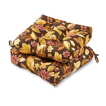 Greendale Home Fashions 20" 2 pc Outdoor Chair Cushion Set