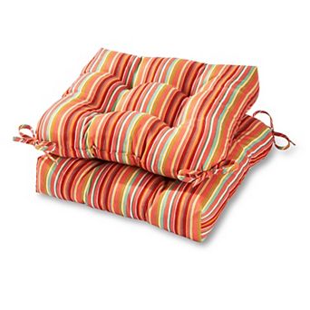 Greendale Home Fashions 20" 2 pc Outdoor Chair Cushion Set