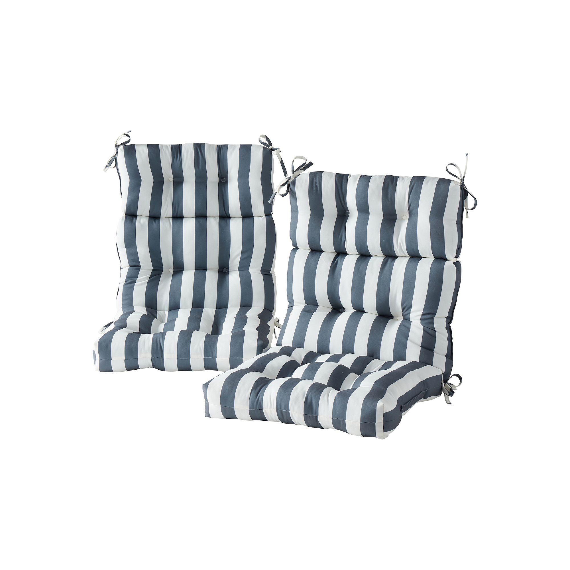 Greendale Home Fashions 2-piece Outdoor High Back Chair Cushion Set, Canopy