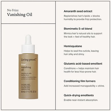 No Frizz Vanishing Oil