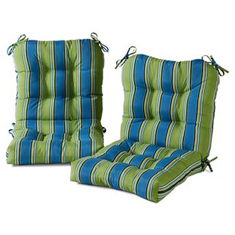 Greendale Home Fashions 2 pc Outdoor Seat/Back Chair Cushion Set