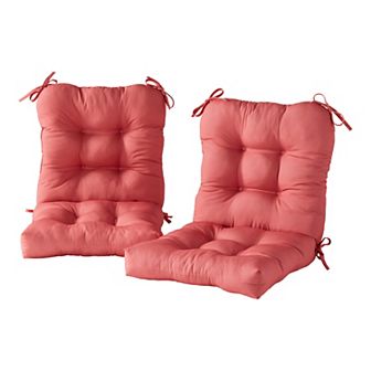 Greendale Home Fashions 2 pc Outdoor Seat/Back Chair Cushion Set