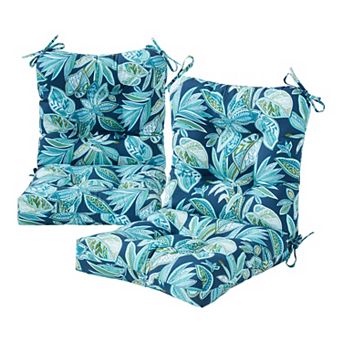 Greendale Home Fashions 2 pc Outdoor Seat/Back Chair Cushion Set
