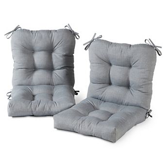Greendale Home Fashions 2 pc Outdoor Seat/Back Chair Cushion Set