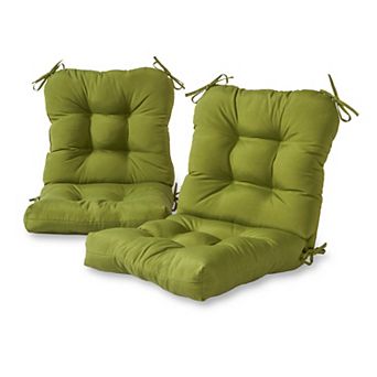 Greendale Home Fashions 2 pc Outdoor Seat/Back Chair Cushion Set