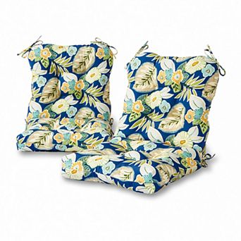 Greendale Home Fashions 2 pc Outdoor Seat/Back Chair Cushion Set