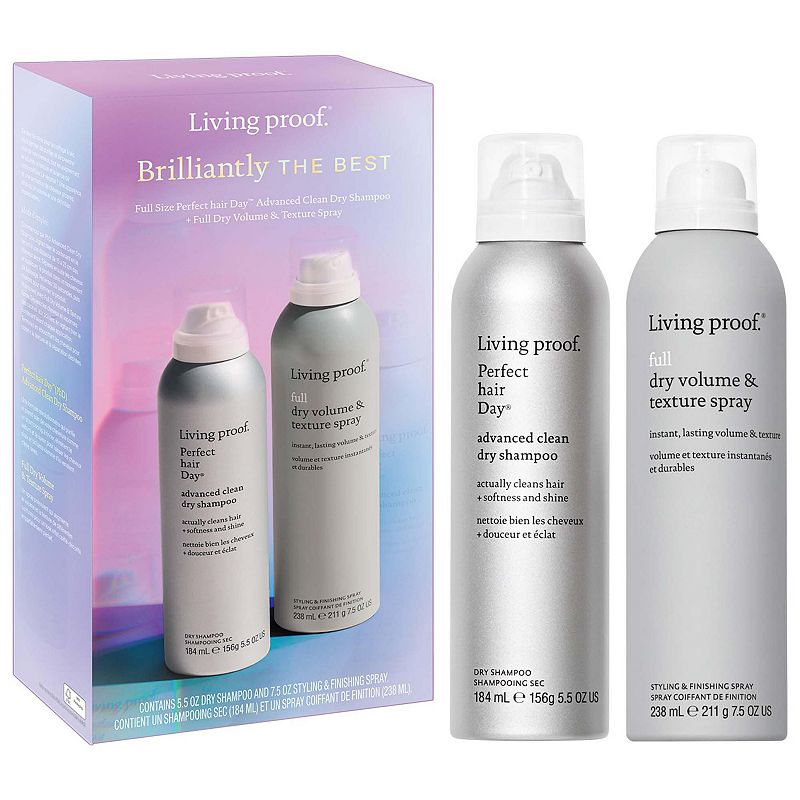(PhD) Advanced Clean Dry Shampoo + Volume and Texture Spray Hair Set, Multi