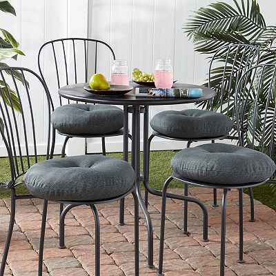 Greendale 15 Inch Round Outdoor Chair Cushions Greendale Home