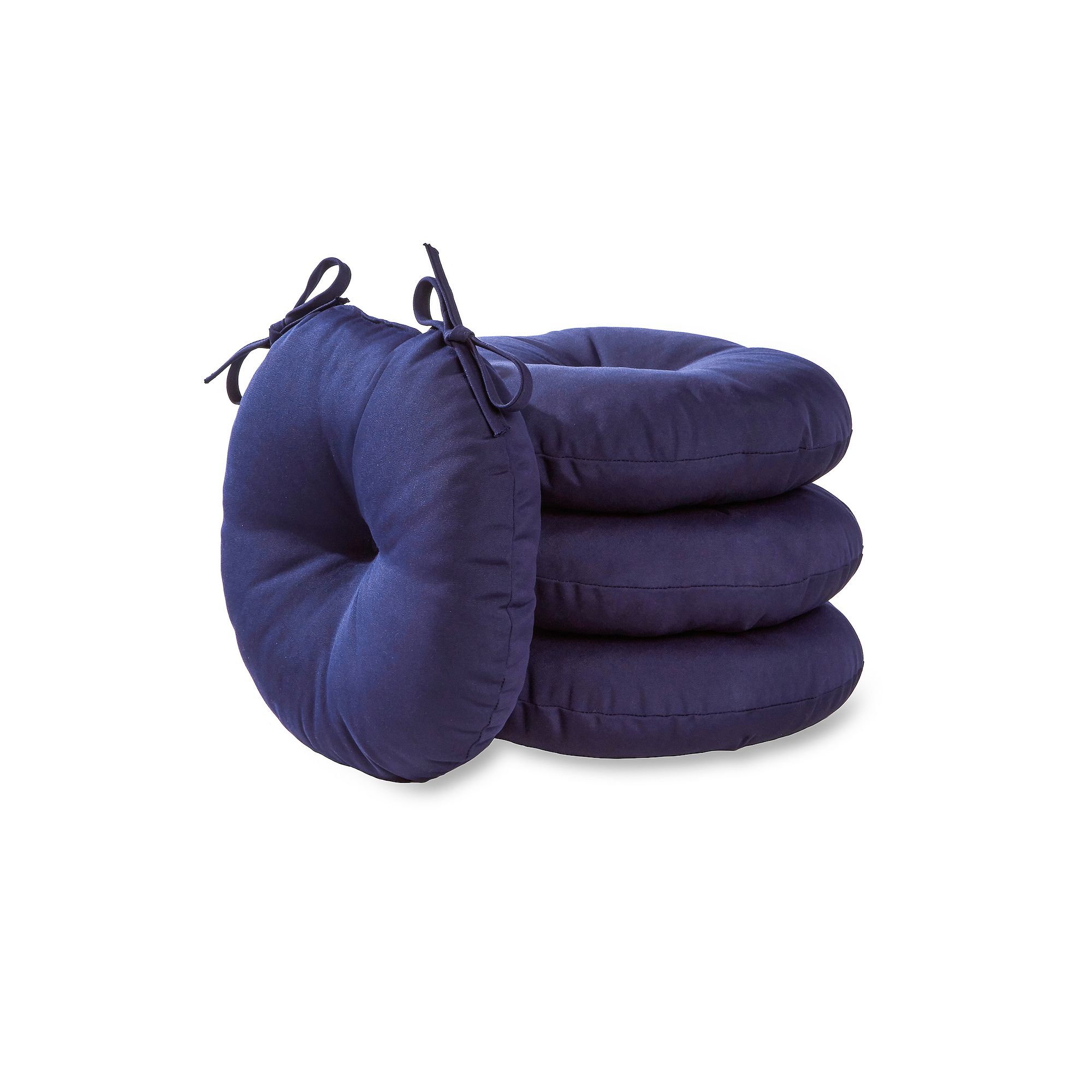 Greendale Home Fashions 15 Round 4-piece Outdoor Bistro Chair Cushion Se
