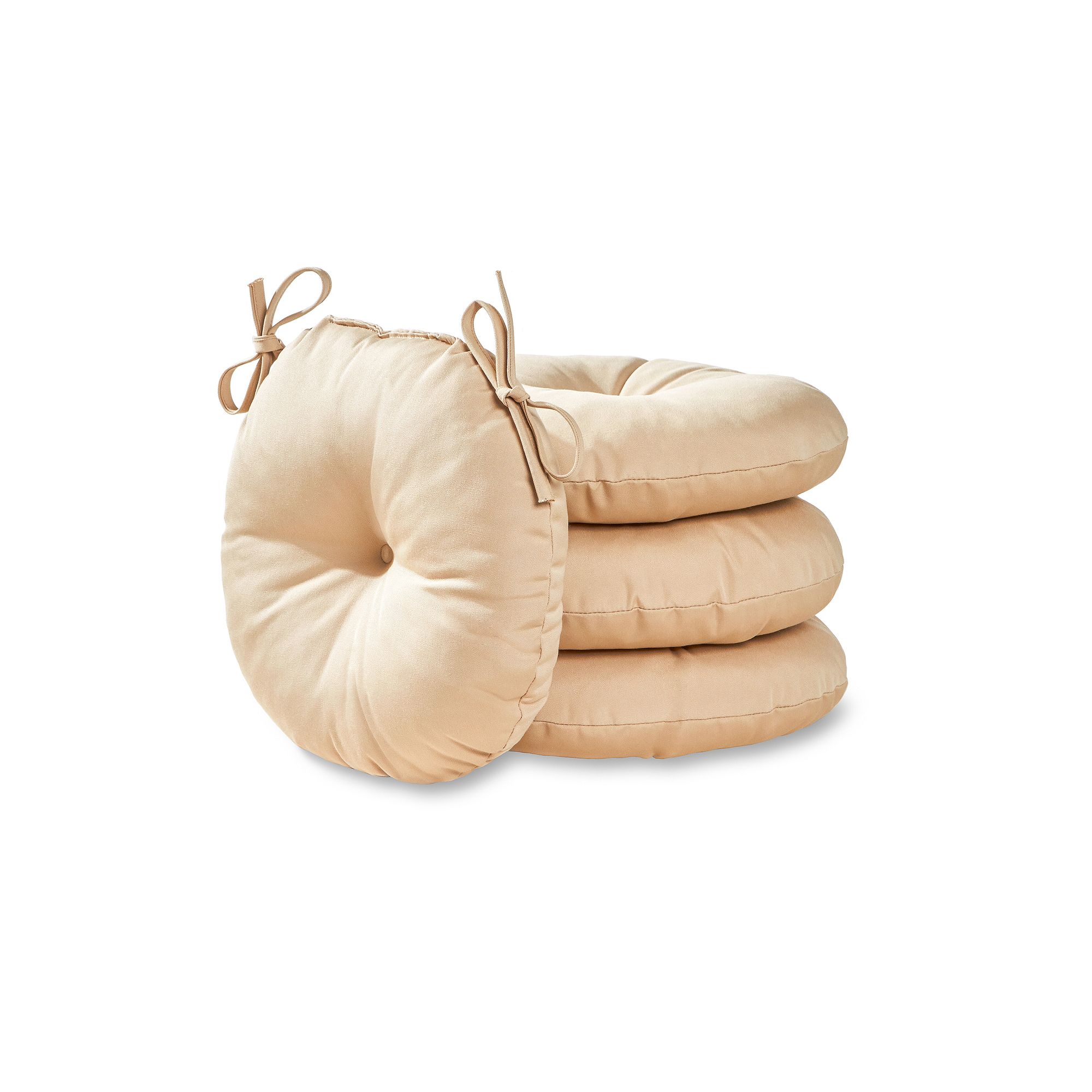 Greendale Home Fashions 15 Round 4-piece Outdoor Bistro Chair Cushion Se