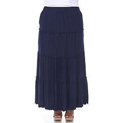 Plus Size Maxi Skirts