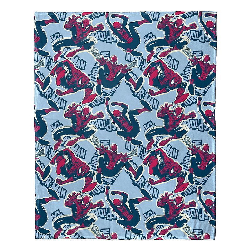 71217133 Spider-Man Micro Raschel Throw Blanket, Spidey Jum sku 71217133