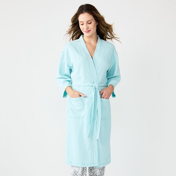 Women's Sonoma Goods For Life® Cloud Knit 3/4 Sleeve Robe
