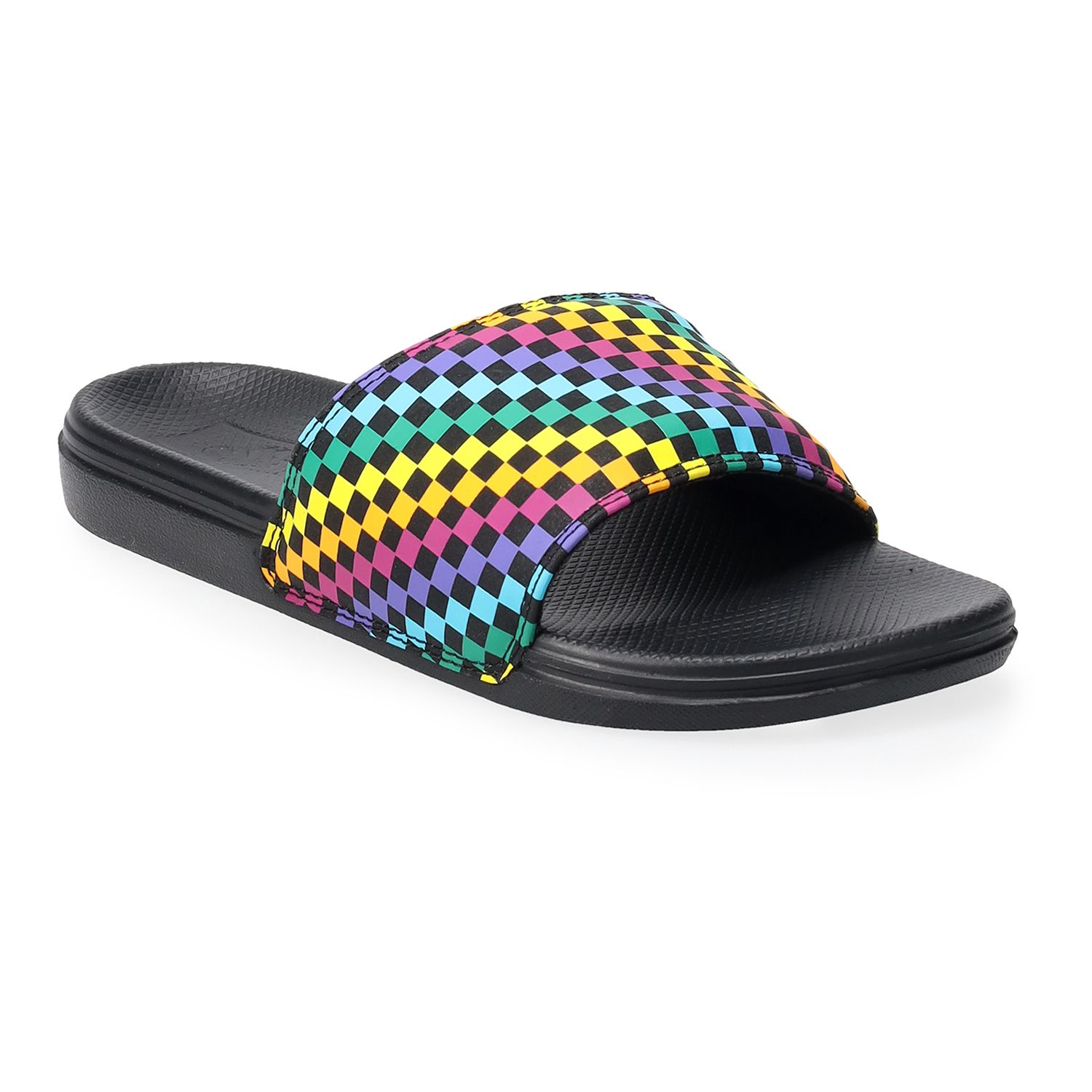 vans pride slides