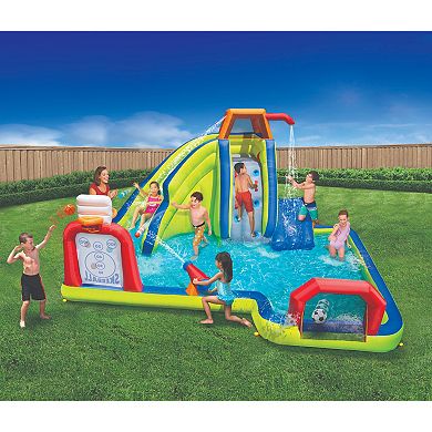Banzai Inflatable Arcade Splash Water Park