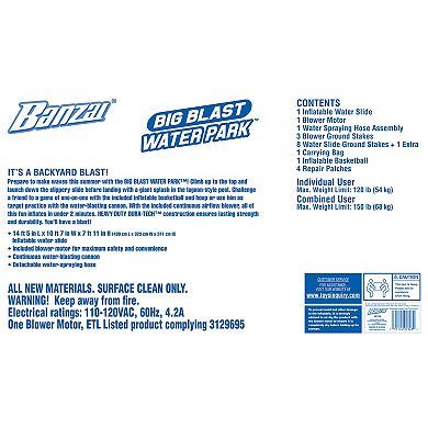 Banzai Big Blast Water Park