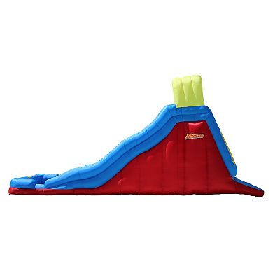 Banzai Inflatable Double Drop Raceway Water Slide
