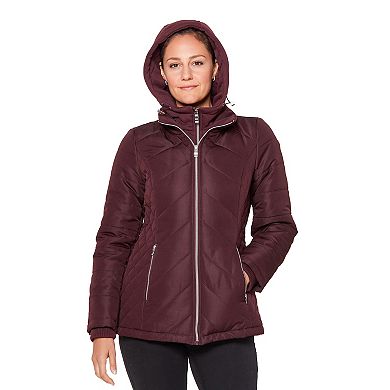 Women's d.e.t.a.i.l.s Hood Quilted Jacket