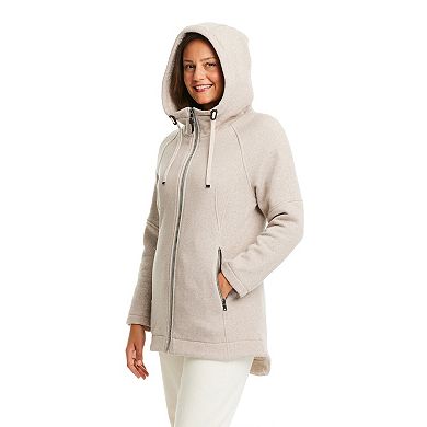 Women's d.e.t.a.i.l.s Sherpa Hood Fleece Jacket