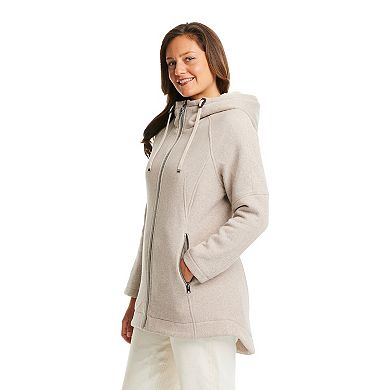 Women's d.e.t.a.i.l.s Sherpa Hood Fleece Jacket