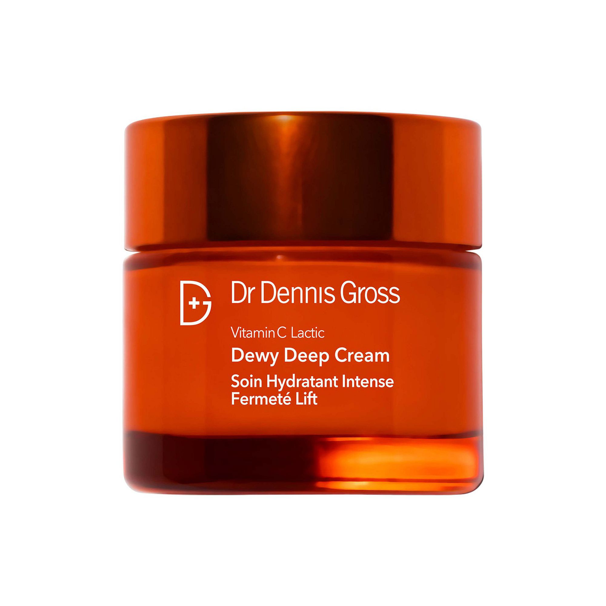 Dr. Dennis Gross Skincare Vitamin C Lactic Dewy Deep Cream, Size: 2 FL Oz, 