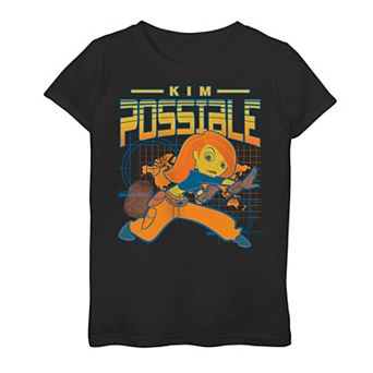 Disney's Kimpossible Girls 7-16 Collegiate Graphic Tee