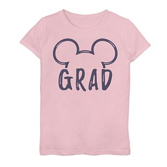 Disney's Mickey Mouse Girls 7-16 Graduate Ears Graphic Tee