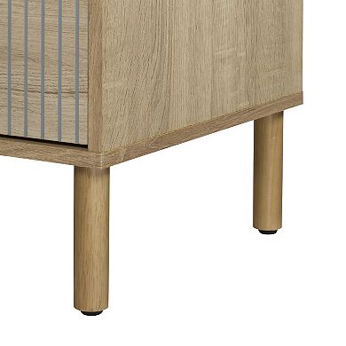 Sango Merk 2-Drawer Nightstand