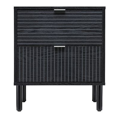 Sango Merk 2-Drawer Nightstand