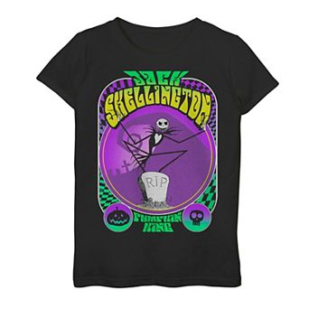 Disney's The Nightmare Before Christmas Girls 7-16 Jack Skellington Graphic Tee