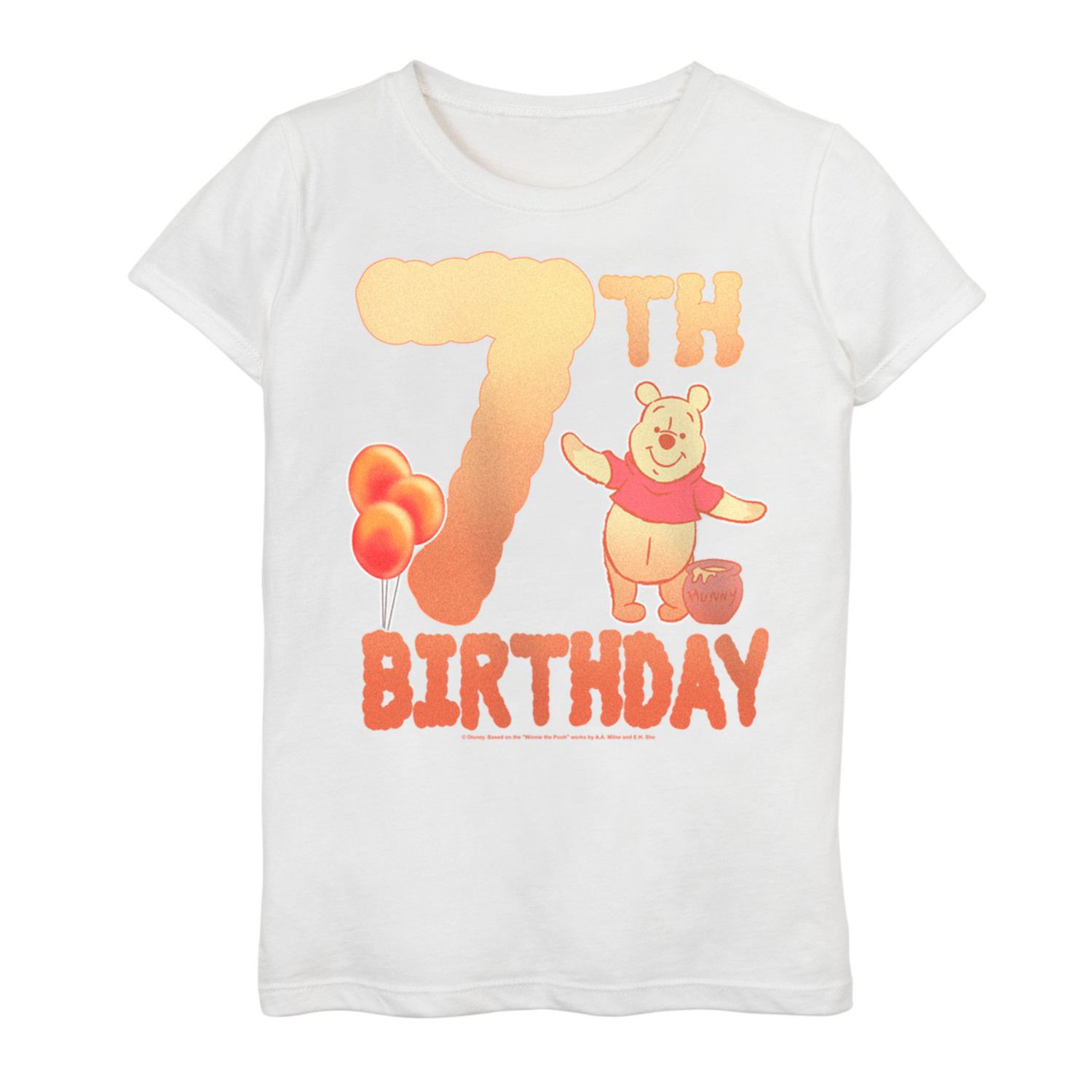 Winnie the pooh hot sale first birthday shirt