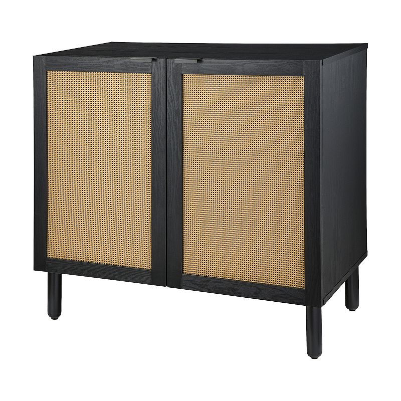 Orre 2 Door Cabinet Brown/Black - Sango