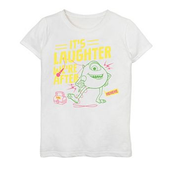 Disney / Pixar's Monsters, Inc. Girls 7-16 Mikes Comedy Graphic Tee