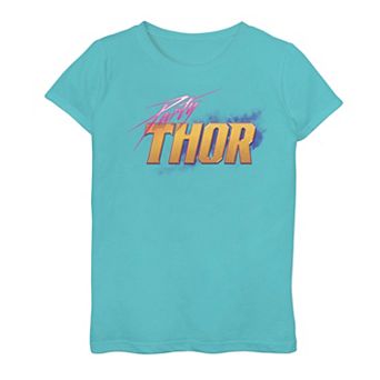 Girls 7-16 Marvel What If "Party Thor" Graphic Tee