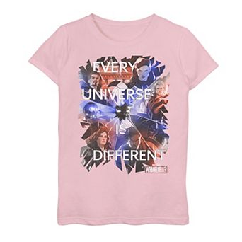 Girls 7-16 Marvel What If Quotes Graphic Tee