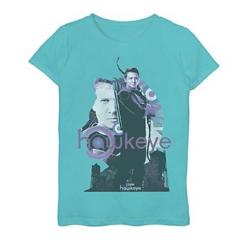 Girls 7-16 Marvel Hawkeye Collage Graphic Tee