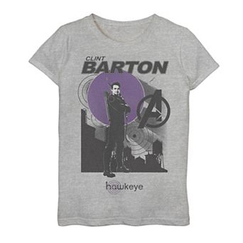 Girls 7-16 Marvel Hawkeye Clint Barton Avenger Graphic Tee
