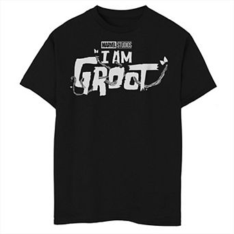 Boys 8-20 Marvel I am Groot Logo Tee