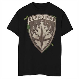 Boys 8-20 Marvel I am Groot Guardians Badge Tee